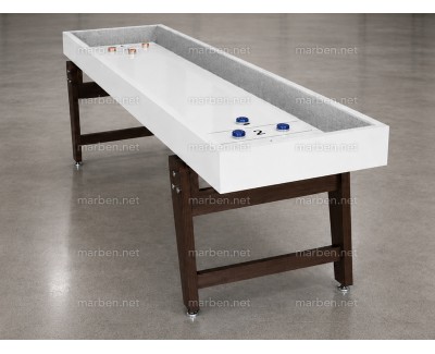 Mesa de Shuffleboard de 9 pies BERLIN - blaca